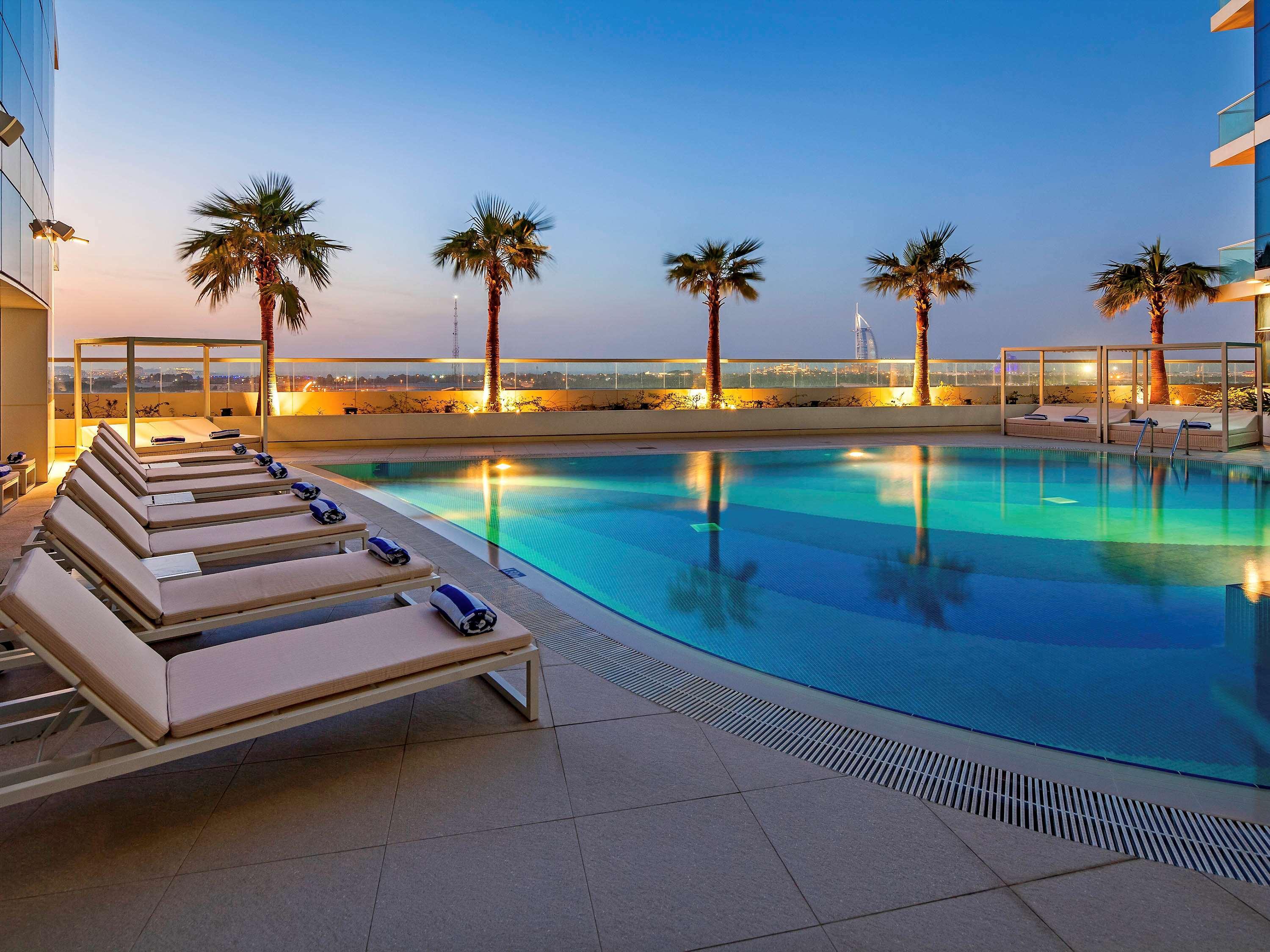 อพาร์ตโฮเต็ล อดาจิโอ พรีเมี่ยม ดูไบ อัล บาร์ชา Aparthotel ภายนอก รูปภาพ